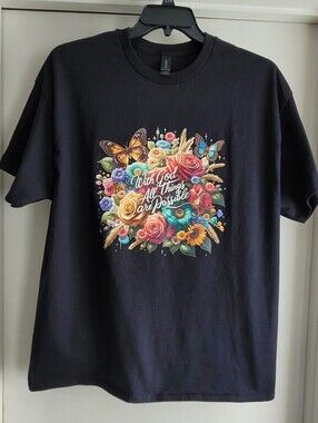 New With God All Things Are Possible T-Shirt